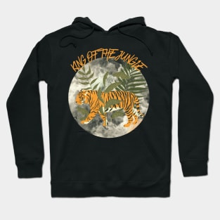 King Of The Jungle - Cute Tiger Hoodie